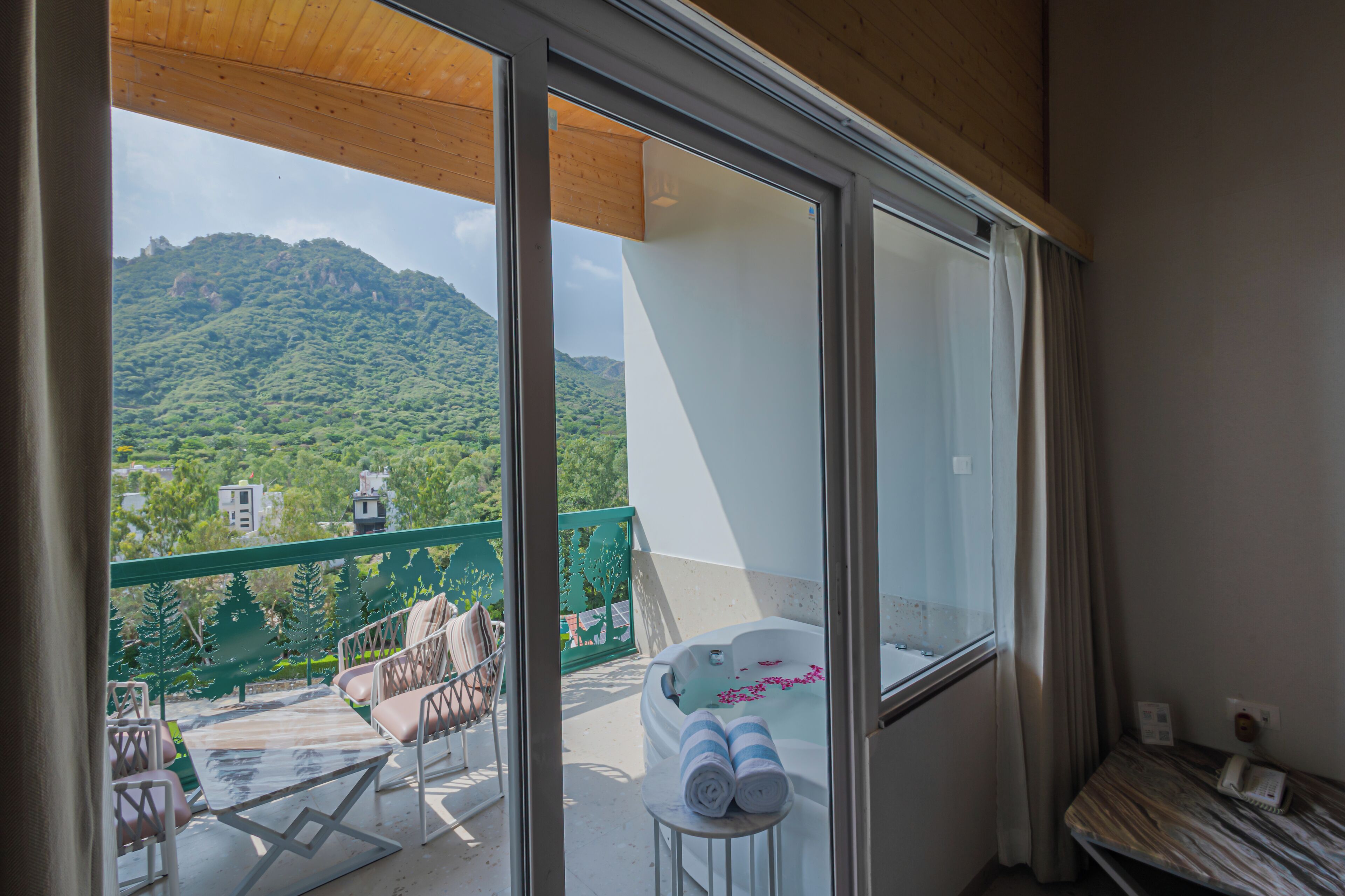 奢華雙人房 | 陽台景觀