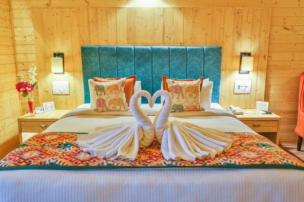 Sajjan chalet with Wading pool | 1 bedroom, premium bedding, minibar, in-room safe