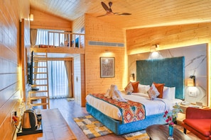 Luxury Sajjan chalet with Private pool | 1 habitación, ropa de cama de alta calidad y minibar