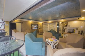 Sala de estar en el lobby