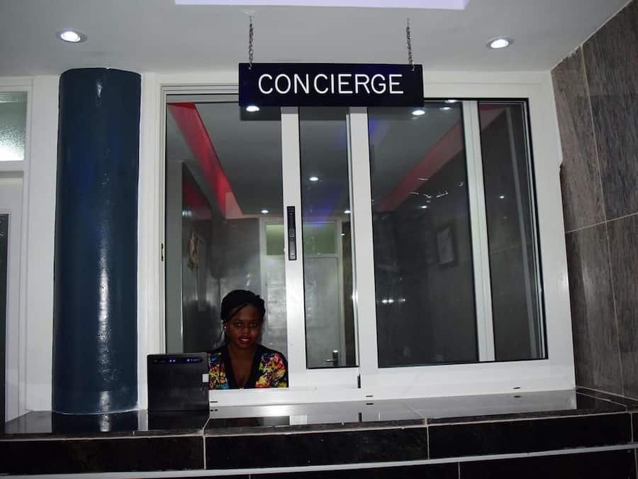 Mostrador de concierge