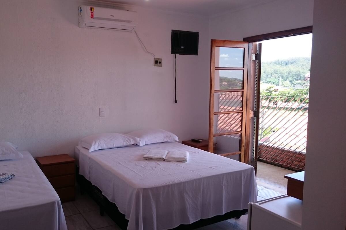 Pillow-top beds, minibar, desk, blackout curtains