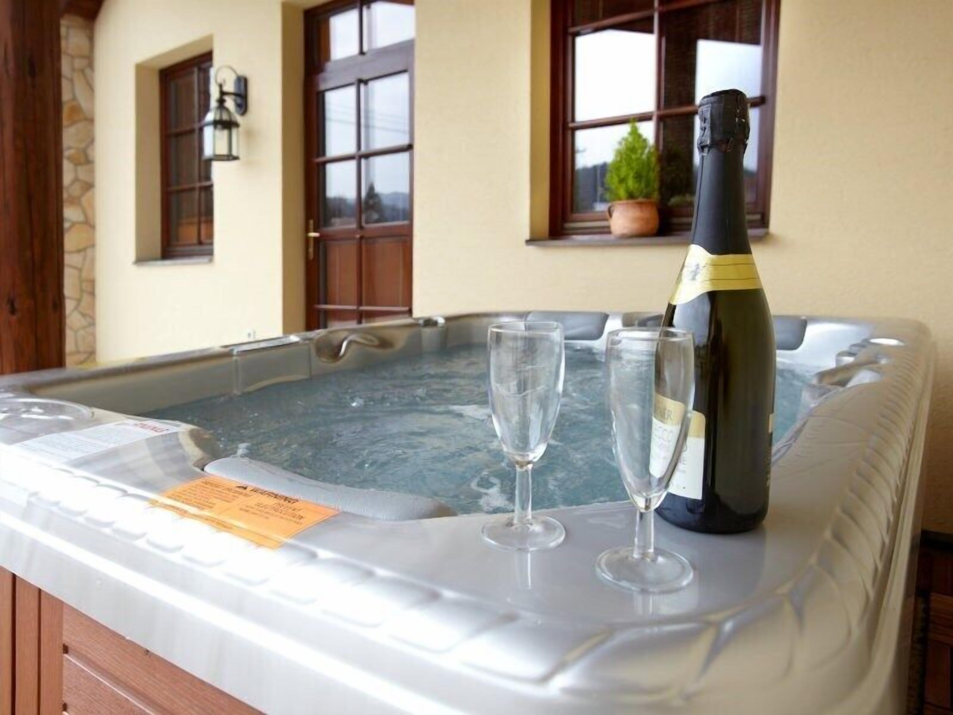 Double Room, Terrace | Jetted bathtub