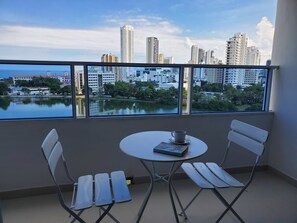Panoramic Apartment, 1 Bedroom, Ocean View | Terrace/patio