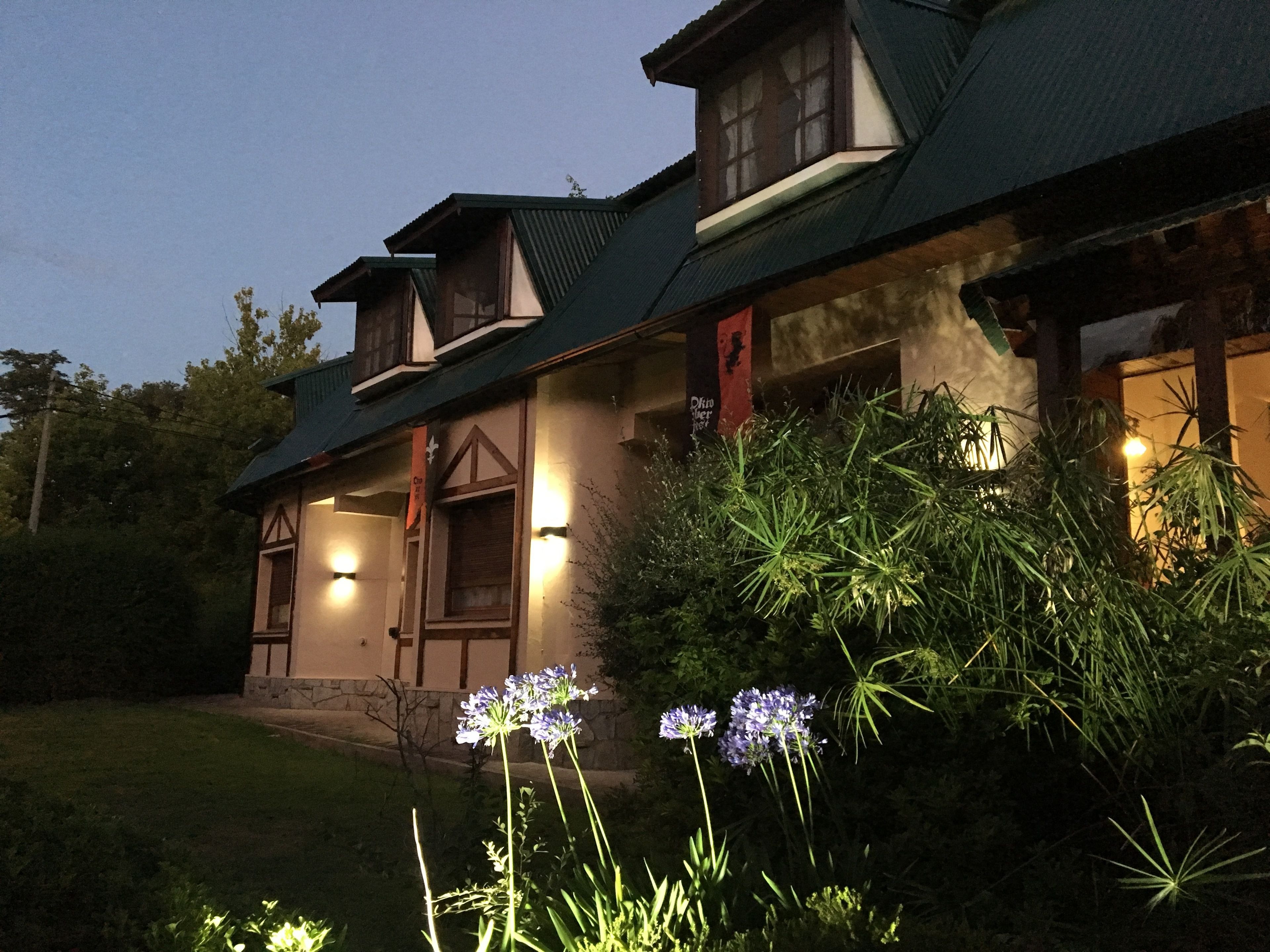 Front of property - evening/night