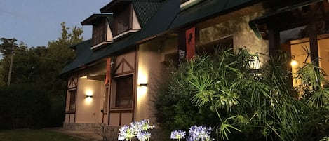 Front of property - evening/night