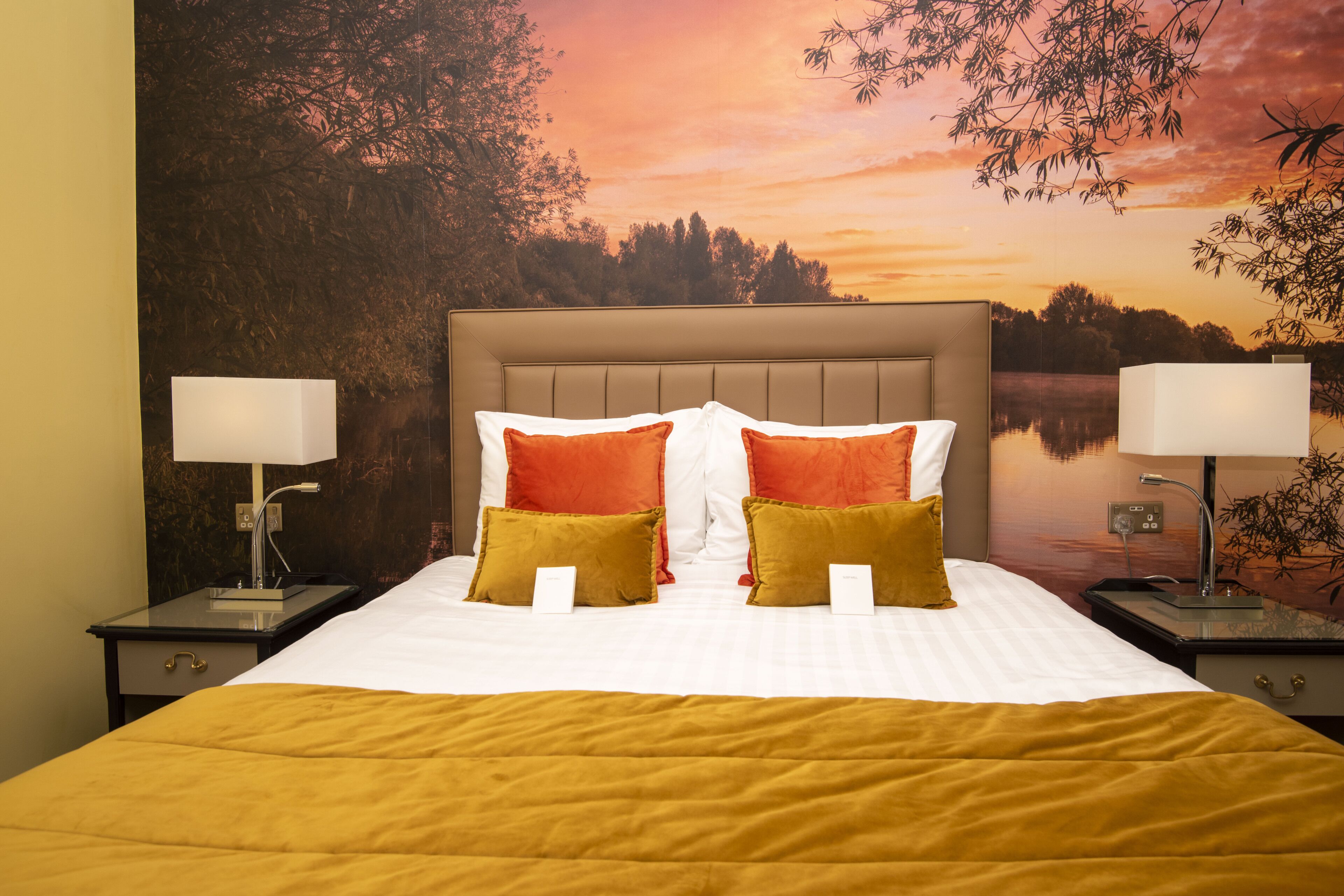 1 bedroom, hypo-allergenic bedding, individually decorated