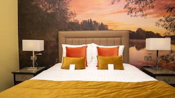 1 bedroom, hypo-allergenic bedding, individually decorated