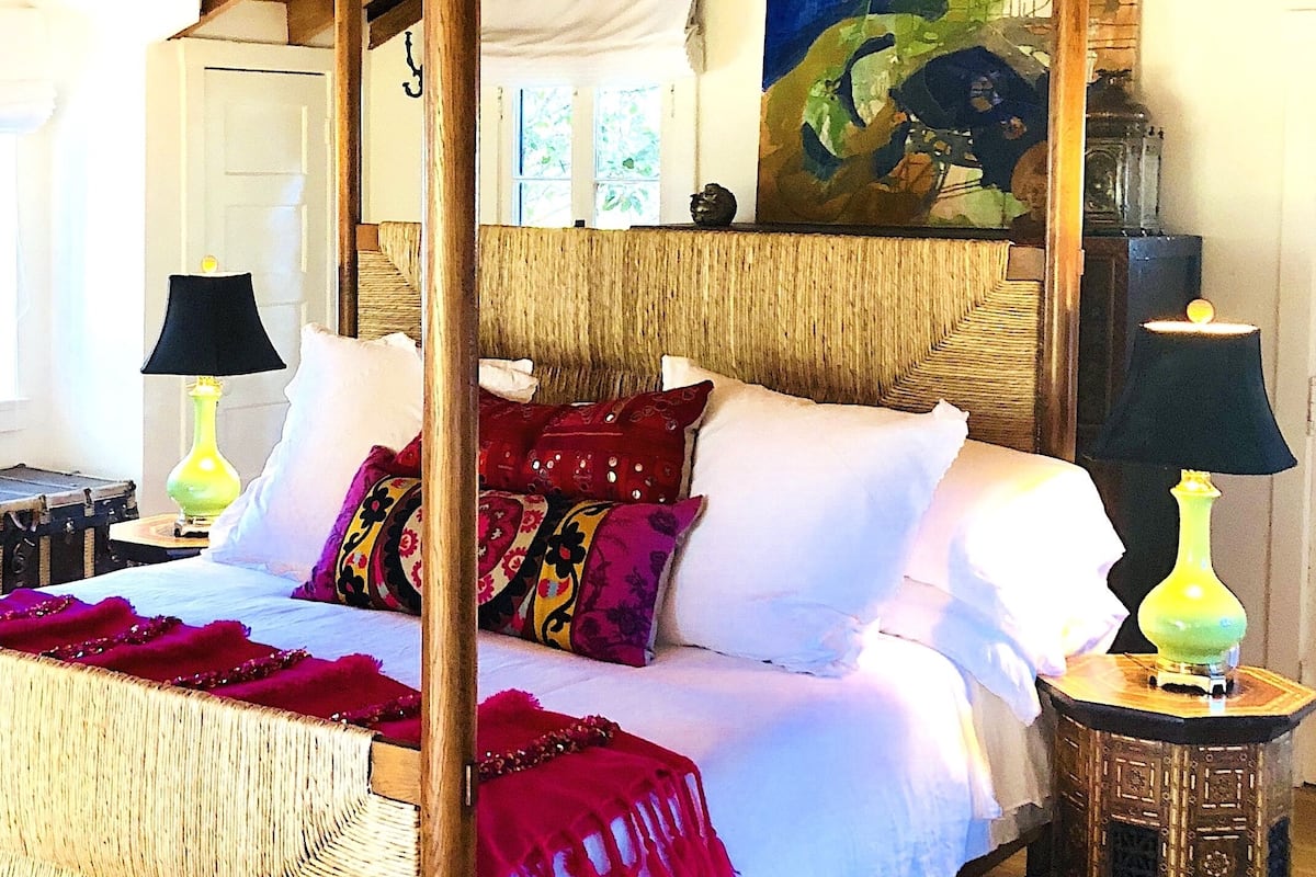 Casa de campo de lujo | 1 dormitorio, sábanas italianas Frette, ropa de cama de alta calidad