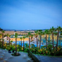 A szálláshely külső területei