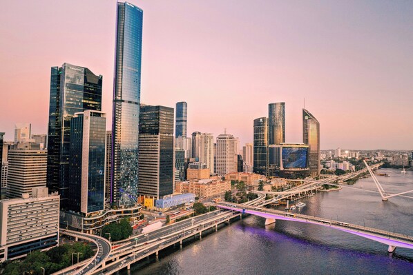 Vista des de l'allotjament