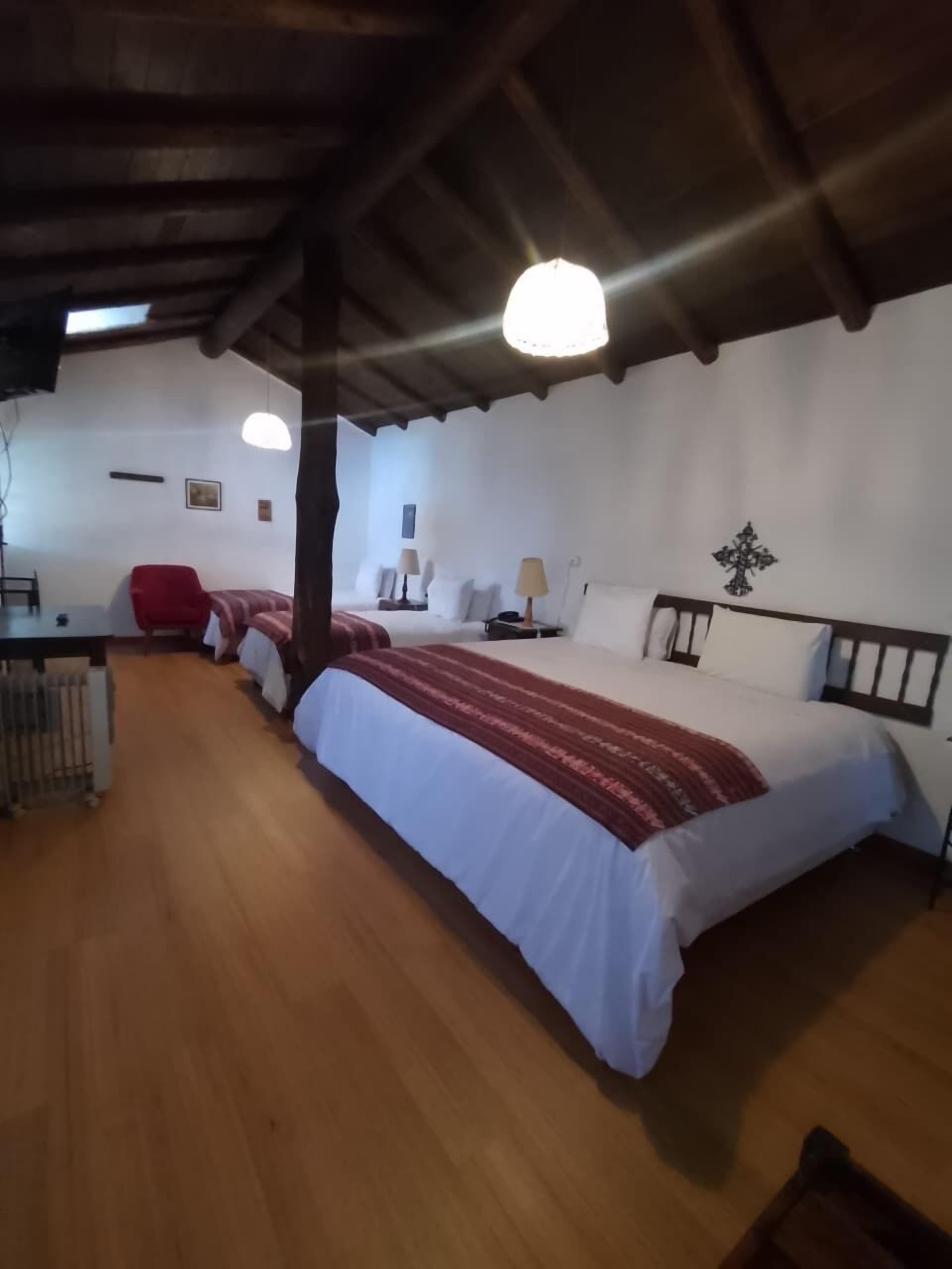 Cabaña familiar | Caja de seguridad en la habitación, wifi gratis y ropa de cama 