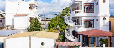 Façade de l’hébergement