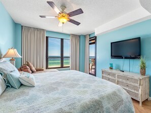 2 bedrooms, iron/ironing board, travel cot, WiFi