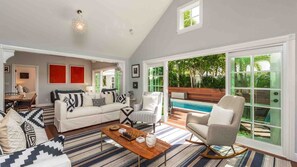 View from property - **THE ARTISTS' MUSE @ LOVE LANE** Immaculate Home & Pool + LAST KEY SERVICES... (Key West)