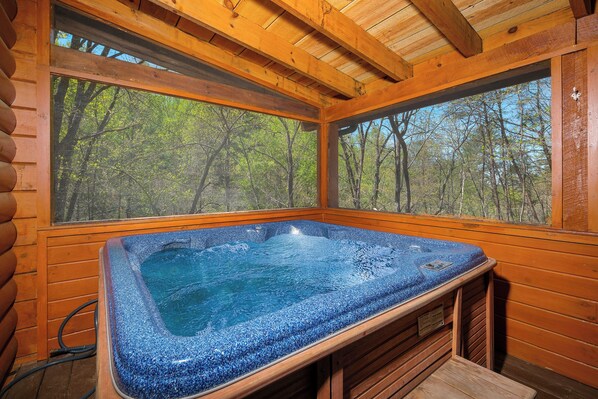 Interior - Outdoor TV on screened in porch, hot tub, arcade game, ticket to Dollywood (Sevierville)