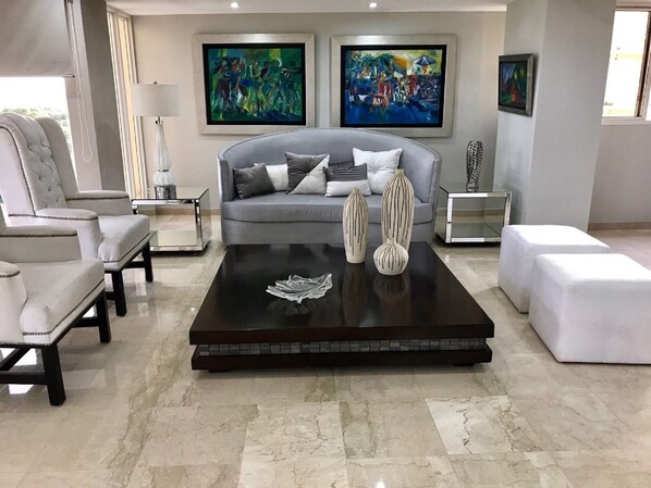 TV, fireplace - Sale Price;exclusivity And Luxury In Santo Domingo (Santo Domingo)