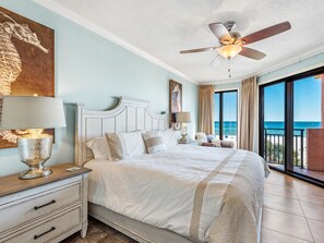 2 bedrooms, blackout drapes, iron/ironing board, WiFi