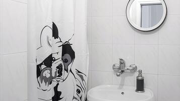 Free toiletries, hair dryer, slippers, towels