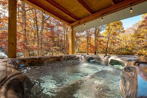 Baignoire à remous extérieure
