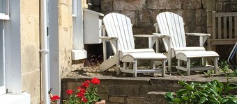 This large comfortable rambling Georgian house for 5 with panoramic city views