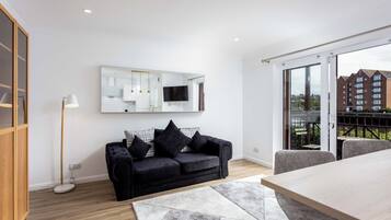 Televisie en een kantoor