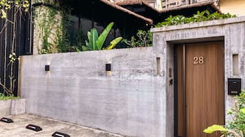 Entrada de la propiedad