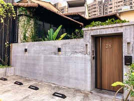 Entrada de la propiedad