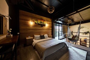 Gác Deluxe, nhiều giường, bồn tắm, tầng lửng (Please contact hotel after booking) | 1 phòng ngủ, bộ đồ giường cao cấp, chăn bông 