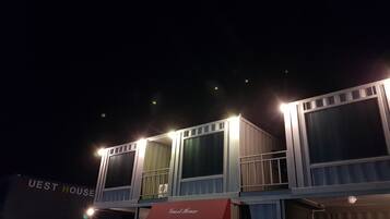 Front of property – evening/night