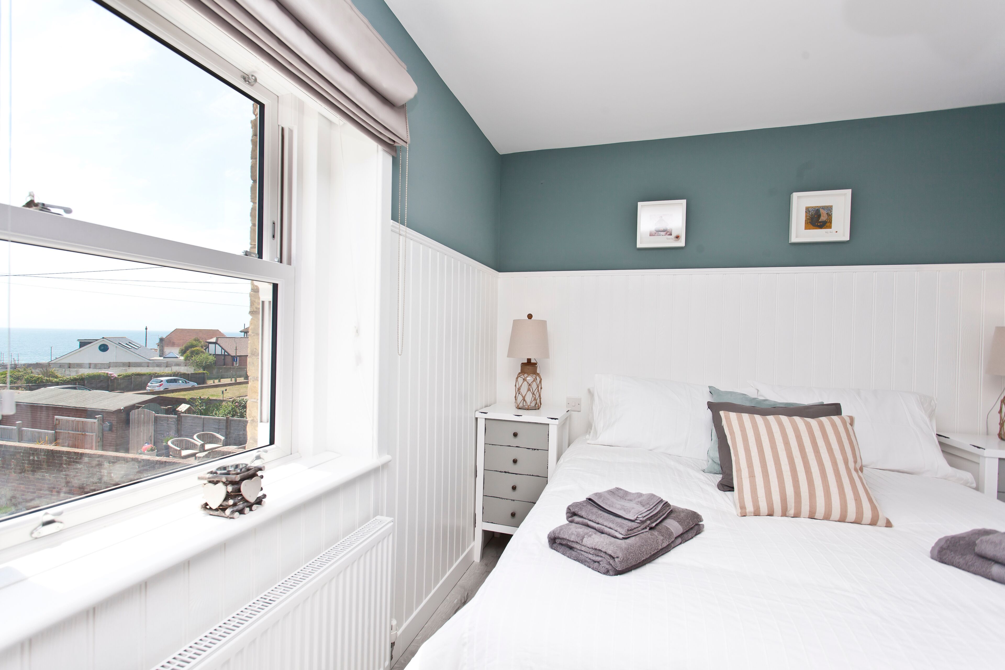 Coastguard Cottage with panoramic sea views.