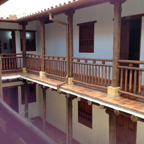 Property grounds - El Retiro Barichara, apt 105 swimming pool (Barichara)