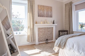 2 bedrooms, iron/ironing board, travel crib, free WiFi