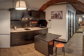 Apartment | Private kitchen | Coffee/tea maker, electric kettle