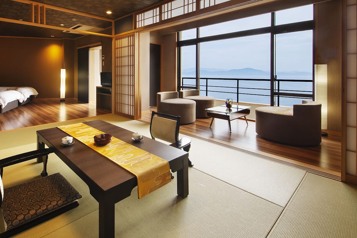 MANPA CLUB Japanese Style Room, Open Air Bath, Smoking | 1 bedroom, down duvets, minibar, in-room safe