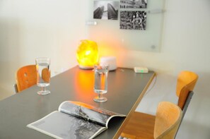 Opções para refeição no quarto