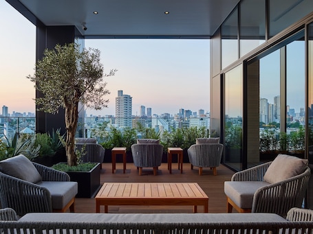 Vista desde la propiedad. Mitsui Garden Hotel Gotanda Tokyo