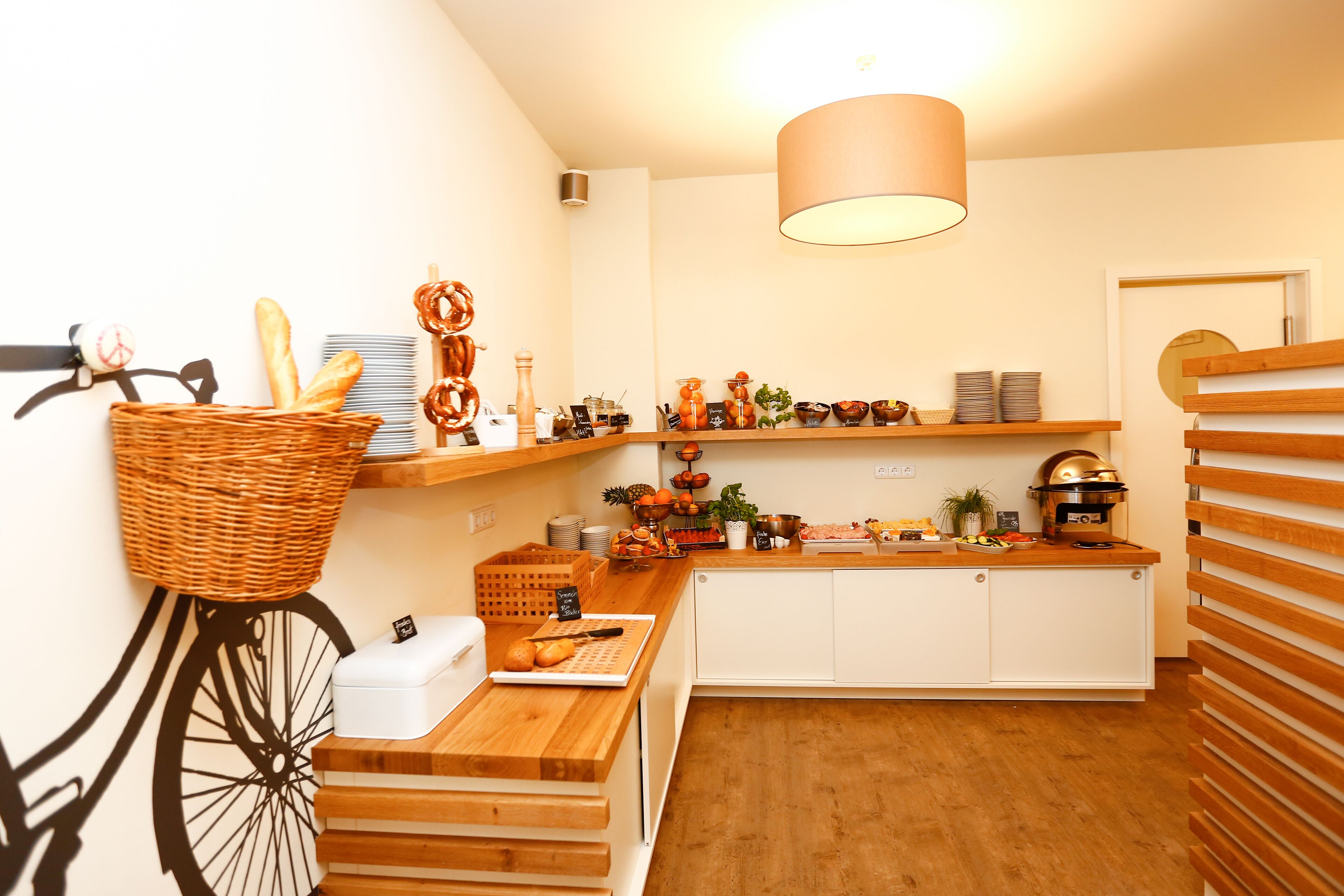 daily buffet breakfast (eur 16 per person)