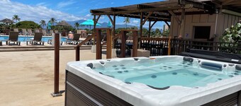 MAUI ELDORADO: bovenste verdieping hoekopstelling, Gedeeltelijk zicht op de zee, Kaanapali Beach