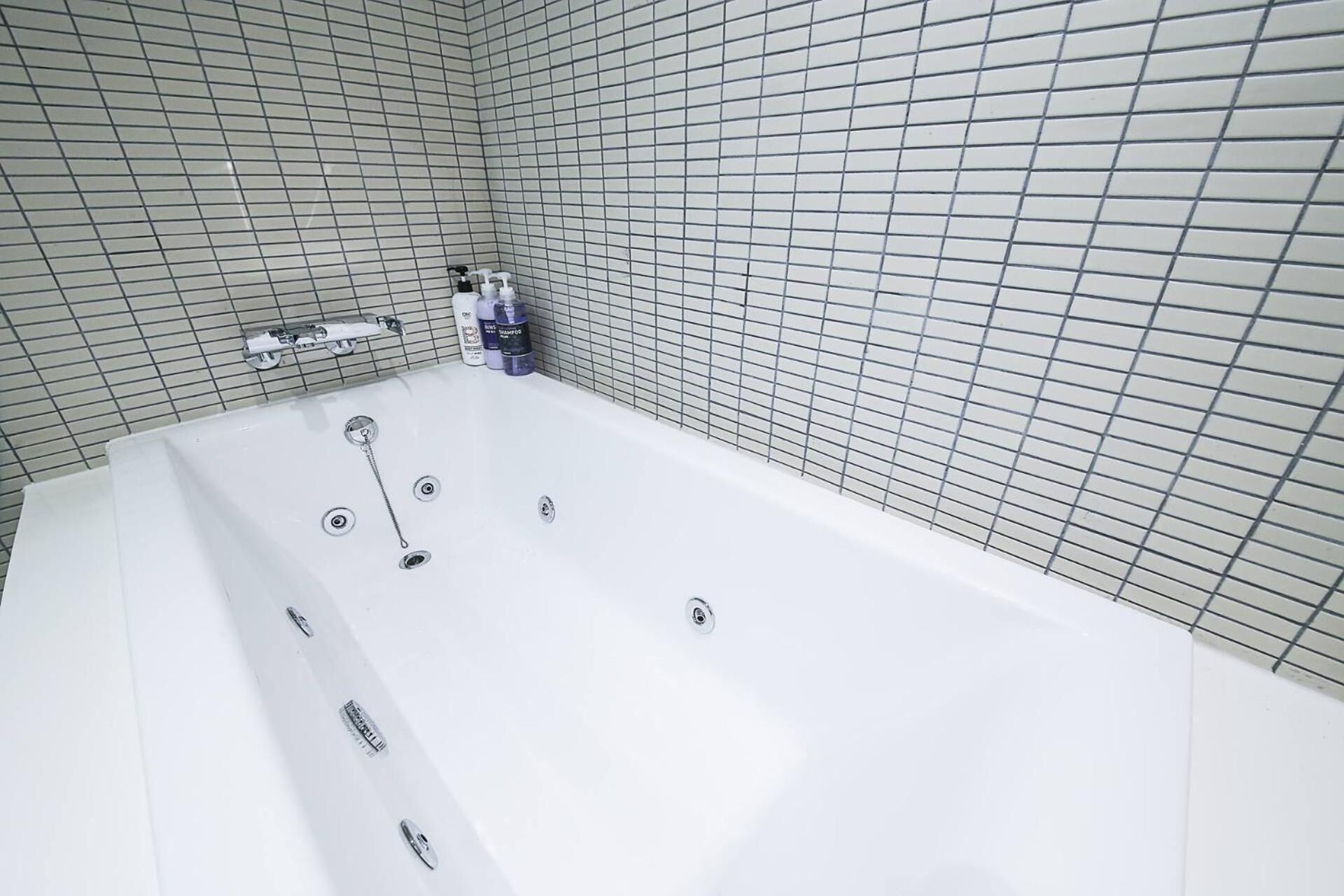 free toiletries, hair dryer, bathrobes, slippers