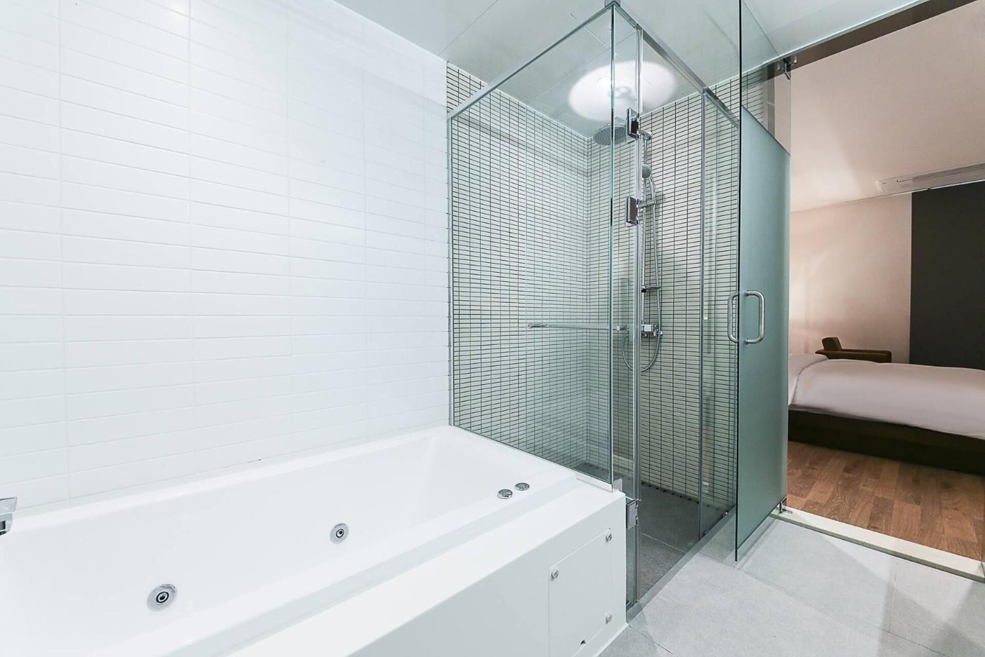 free toiletries, hair dryer, bathrobes, slippers