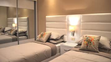2 habitaciones, tabla de planchar con plancha y wifi gratis