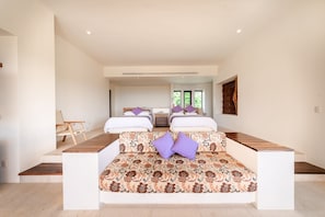 5 chambres, fer et planche à repasser, Wi-Fi, draps fournis