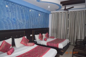 Deluxe Quadruple Room, Smoking | Desk, soundproofing, iron/ironing board, free WiFi - Hotel Trishul By T And M Hotels (Haridwar)