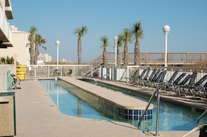 Indoor pool, outdoor pool