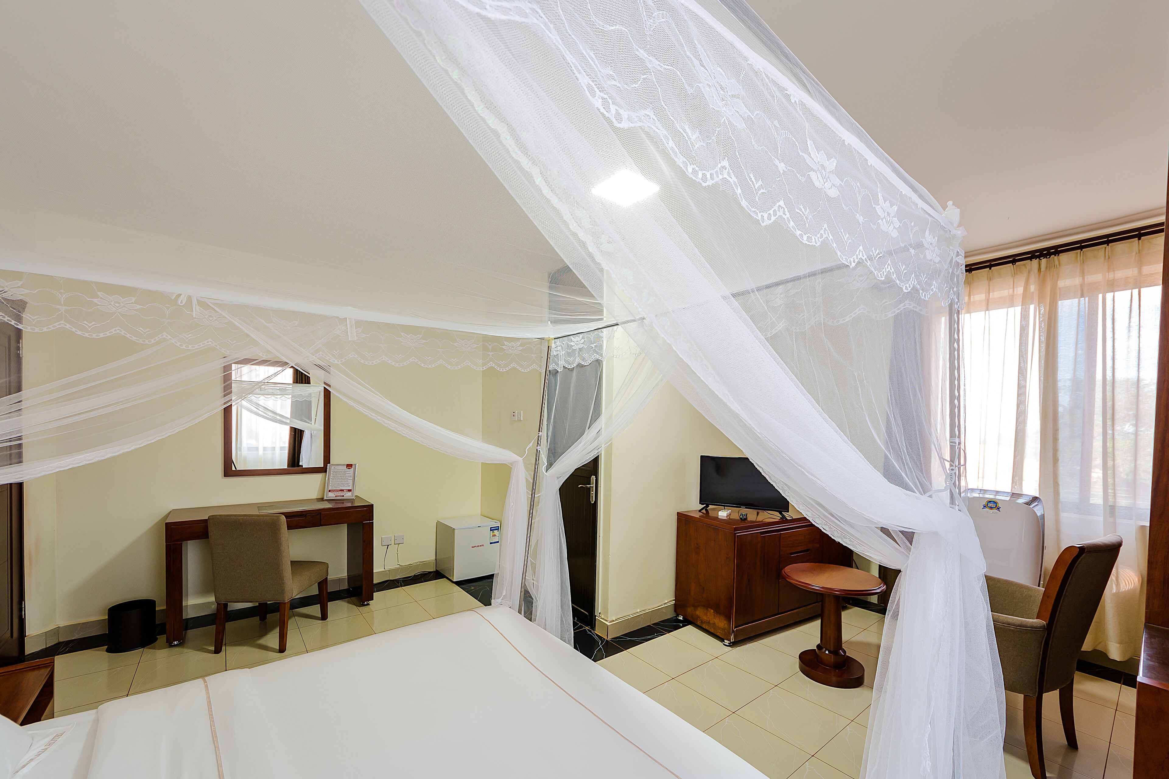 double room | in-room safe, desk, blackout curtains, soundproofing