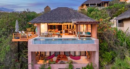 Oceanfront Villa in Gated Community + Amenities