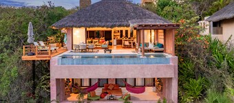 Oceanfront Villa in Gated Community + Amenities