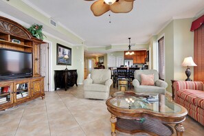 TV, DVD player, books - Spactacular Sunsets from this Gulf Front Condo (Orange Beach)