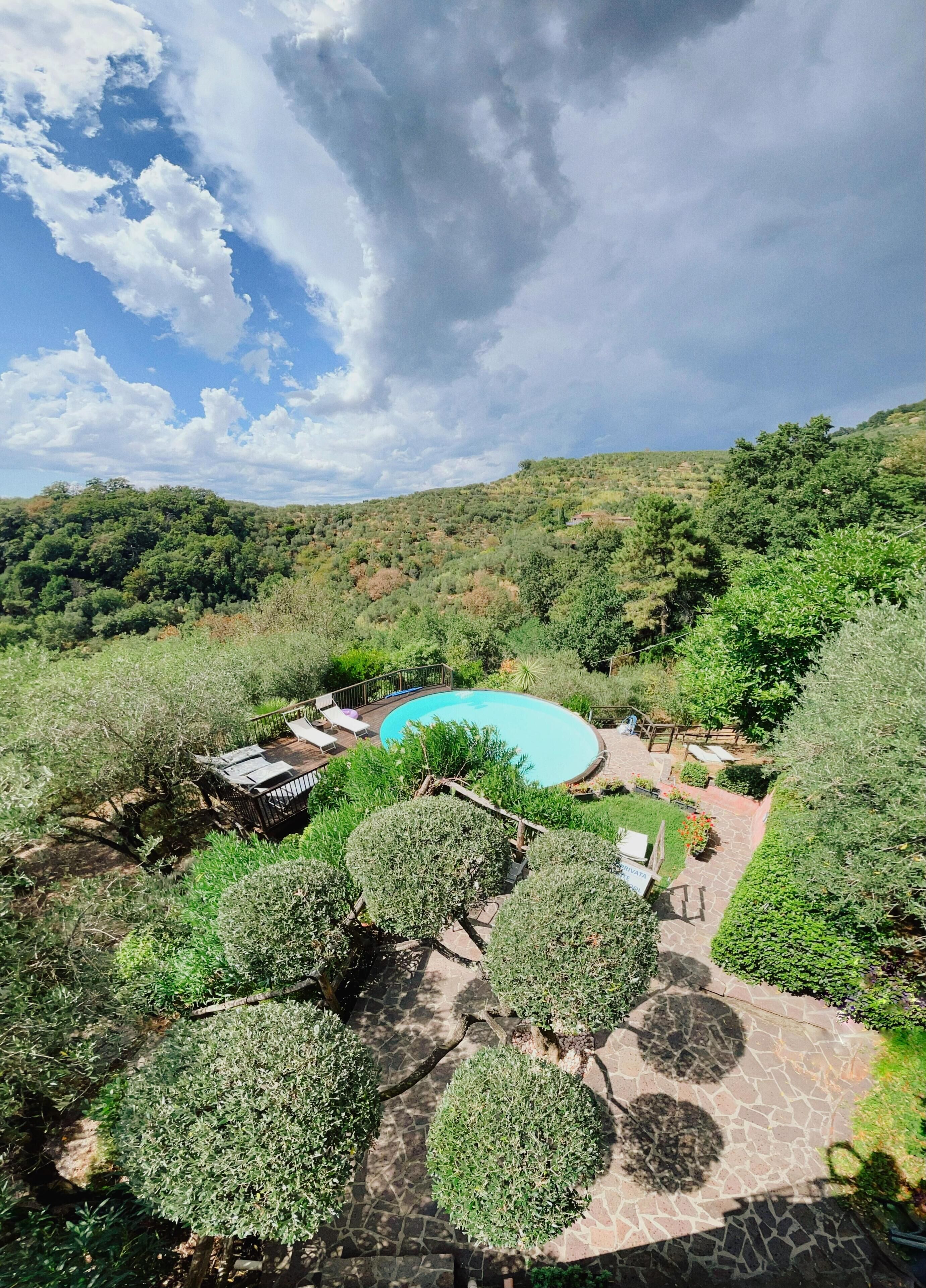 Seasonal outdoor pool